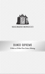 MB Bianco Supremo - White on White Dobby Shirting[MB Bianco Supremo - White on White Dobby Shirting]
